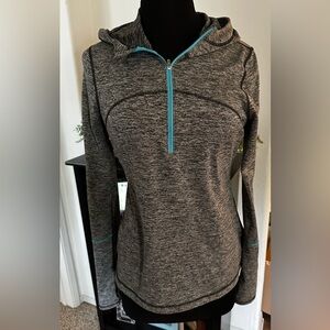 Z by Zella hooded zip up light lightweight jacket